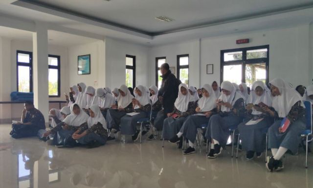 Sesi Tanya jawab di Aula SBPJ Parepare