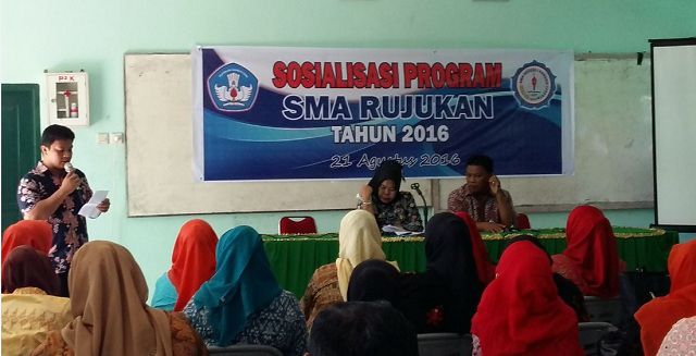 Sosialisasi Program SMA Rujukan 2016